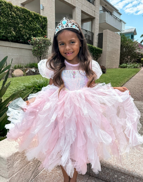 Glinda The Good Witch Wicked Princess Party Dress Costume