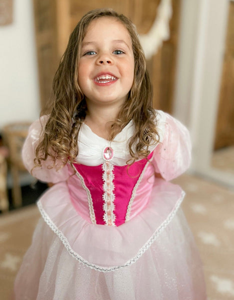 Pretty in Pink Princess Birthday Party Dress Costume