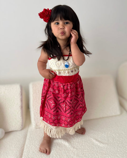 Moana Princess Party Dress Costume