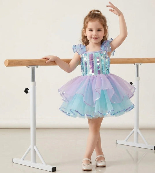 Ballerina Mermaid Glitter Sparkle Luxe Tulle Tutu Dress
