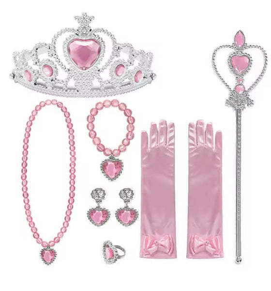Princess Jewellery Accessories Set - Pink