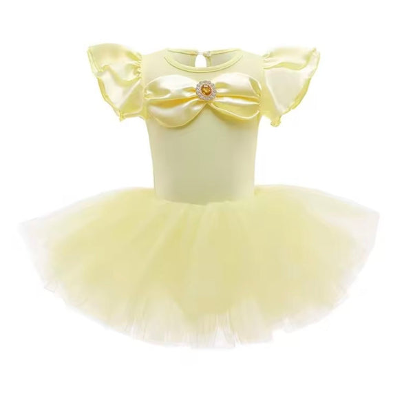 Belle Princess Cosplay Birthday Tutu Romper